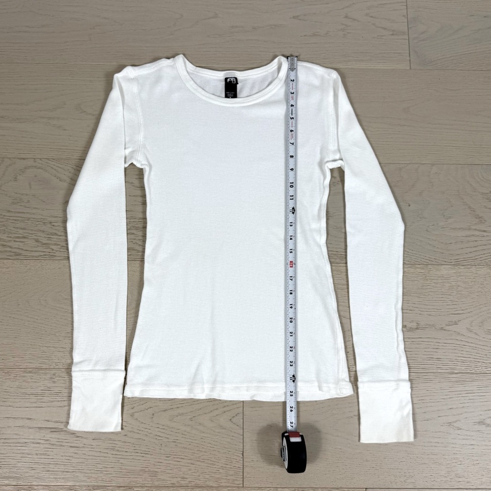 Alternative Apparel Women's White Thermal